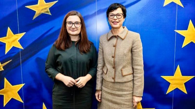 Cristina Gherasimov către Marta Kos la Bruxelles: Cetățenii noștri își doresc să vadă Moldova în UE