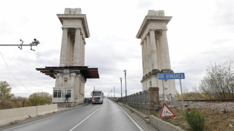 Podul Prieteniei Giurgiu-Ruse, închis complet marți, pe 4 noiembrie