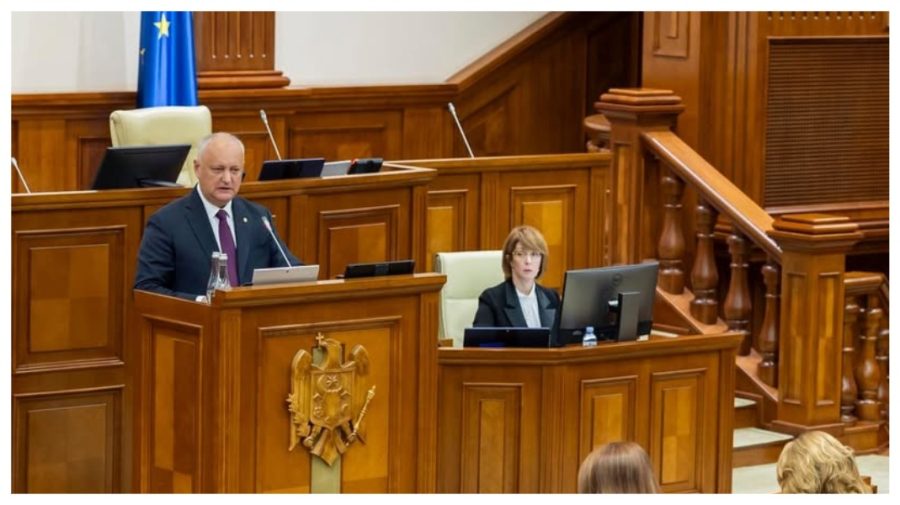 Igor Dodon, la prima ședință a Parlamentului: „Democrația trebuie scoasă din captivitate, iar opoziția va fi dură ”