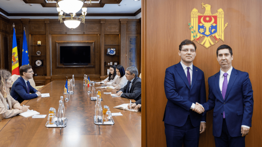 Vicepreședintele Parlamentului European se află la Chișinău. Discuțiile pe care le-a purtat cu Grosu și Popșoi