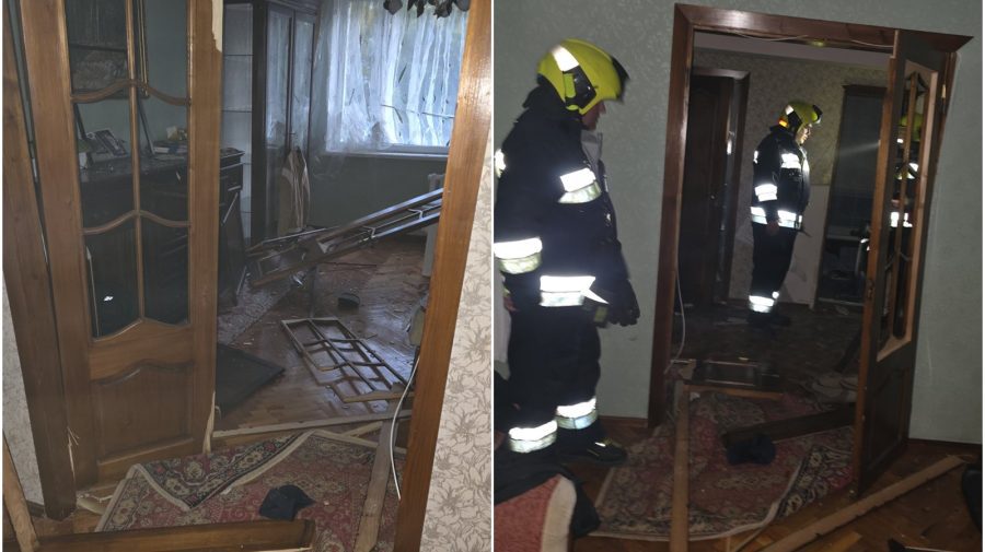 FOTO Detalii despre explozia de pe strada Albișoara: Deflagrația s-a produs în baia apartamentului