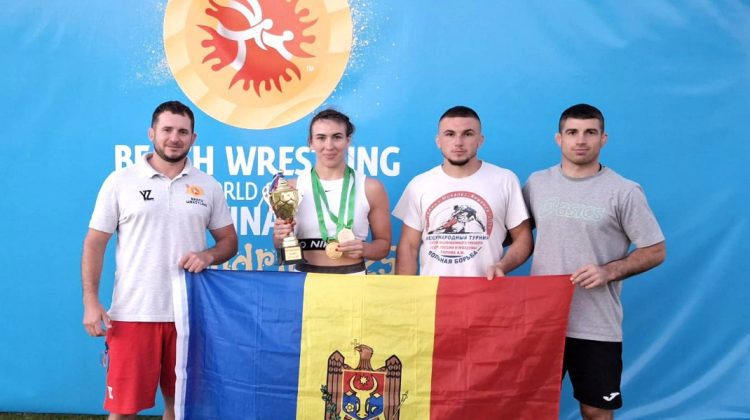 Irina Rîngaci, campioană mondială la lupte pe plajă. Victorie decisivă în Egipt