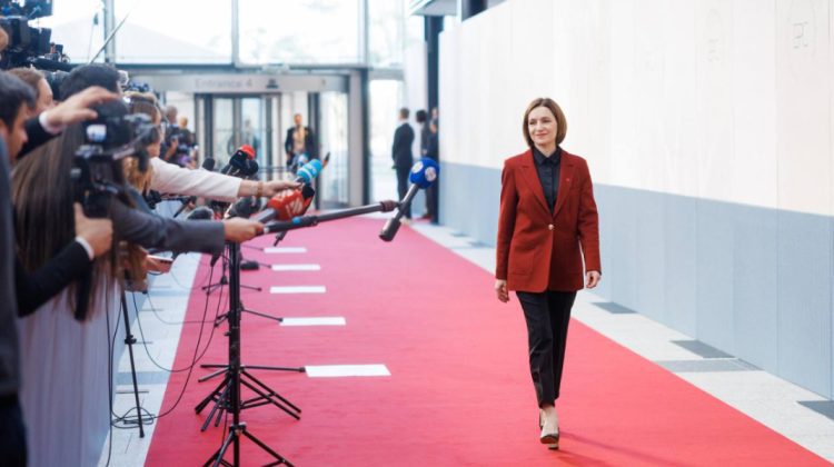 Maia Sandu participă la Summitul Euronews privind extinderea UE. Va susține și un discurs