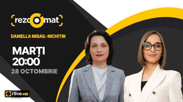 Ministra în exercițiu a Afacerilor Interne, Daniella Misail-Nichitin, este invitata emisiunii Rezoomat!