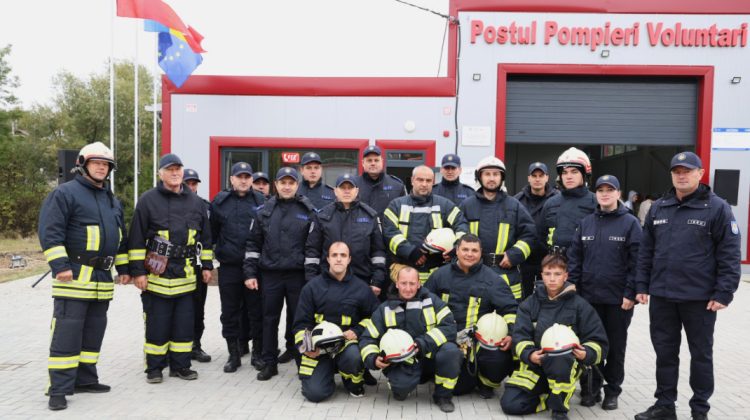 La Zubrești a fost inaugurat Postul de salvatori și pompieri voluntari. Mii de cetățeni vor beneficia de siguranță