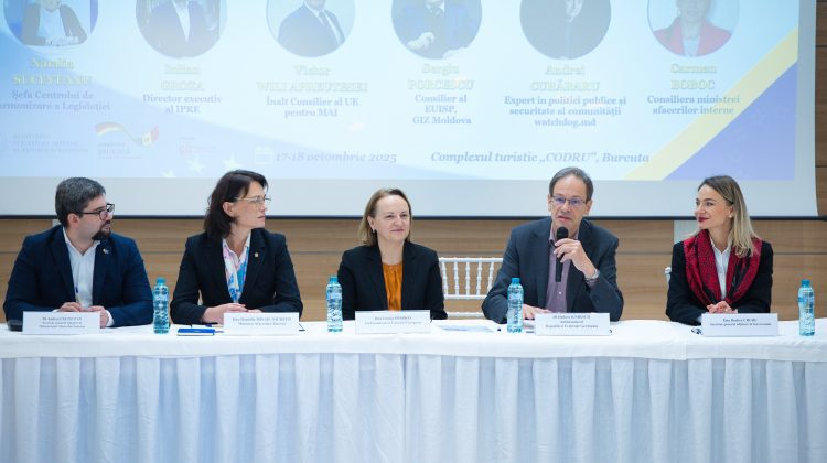 Moldova europeană: experți și oficiali discută măsuri pentru justiție, securitate și protecția cetățenilor