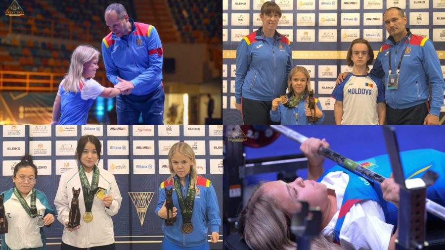 Moldova, pe podium la Campionatul Mondial de para powerlifting. Victoria Rotaru a obținut bronzul