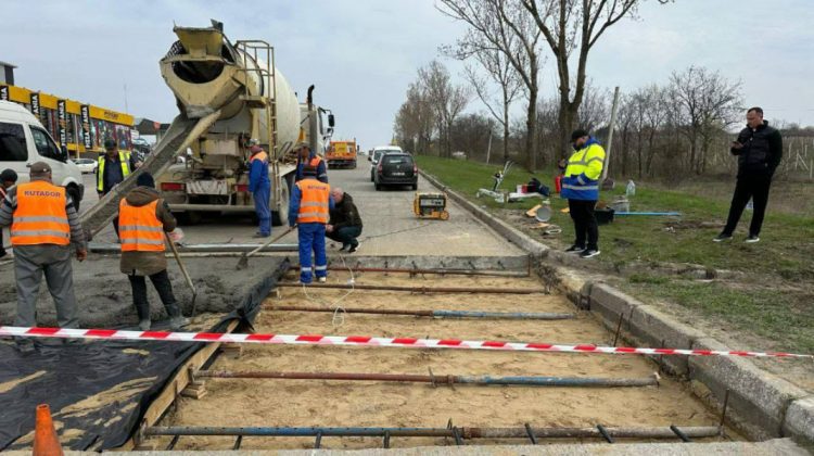 Atenție, șoferi: circulație oprită temporar pe șoseaua Hâncești din Chișinău