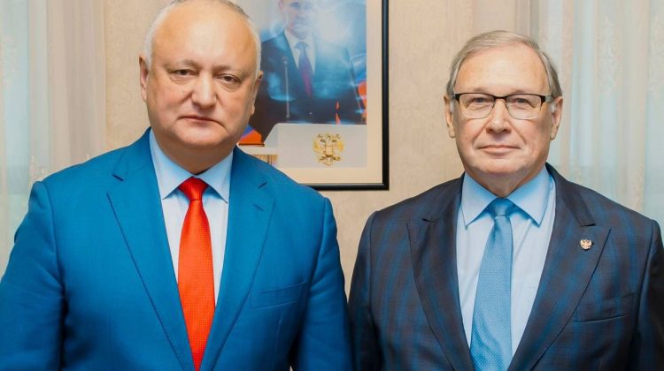 Dodon i s-a plâns lui Ozerov că Parlamentul nu i-a acceptat amendamentul privind grupul de prietenie cu Federația Rusă