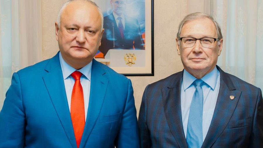 Dodon i s-a plâns lui Ozerov că Parlamentul nu i-a acceptat amendamentul privind grupul de prietenie cu Federația Rusă