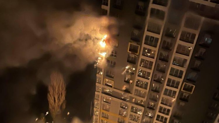 VIDEO Clipe de groază în Kiev: atacuri cu drone și rachete toată noaptea. O persoană ucisă și zeci de răniți