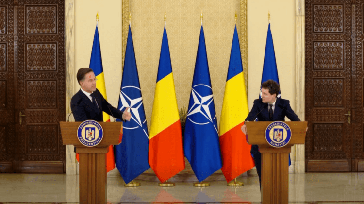 VIDEO Mark Rutte, la București: NATO investește în România și va apăra fiecare centimetru al teritoriului său
