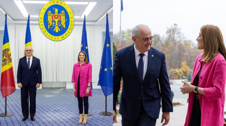 Alexandru Munteanu s-a întâlnit cu Roberta Metsola. „Viitorul nostru este european”