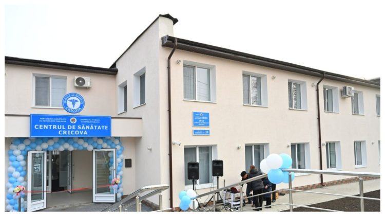 VIDEO Peste 9000 de pacienți beneficiază de servicii medicale, de la inaugurarea Centrului de sănătate din Cricova
