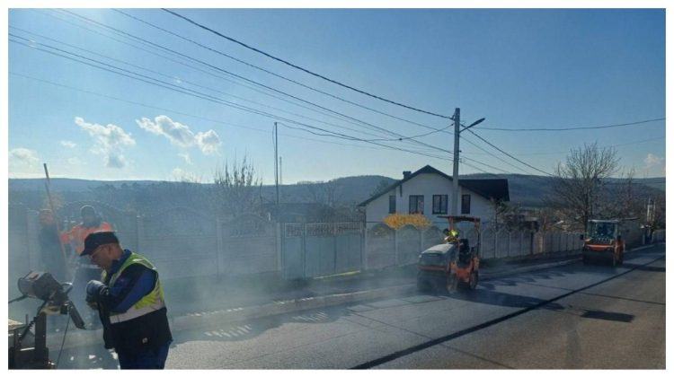 Primăria Chișinău finalizează reparația capitală a drumului de acces spre Budești