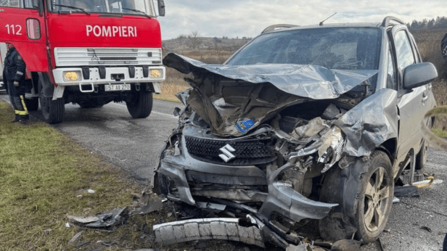 Trei morți și o persoană spitalizată, după un accident grav la Strășeni. Unul dintre șoferi avea viteză excesivă