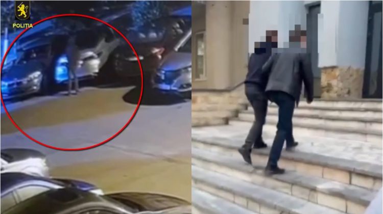 VIDEO Făcea bani cu plăcuțele de înmatriculare furate ale mașinilor: Un bărbat, reținut pentru șantaj