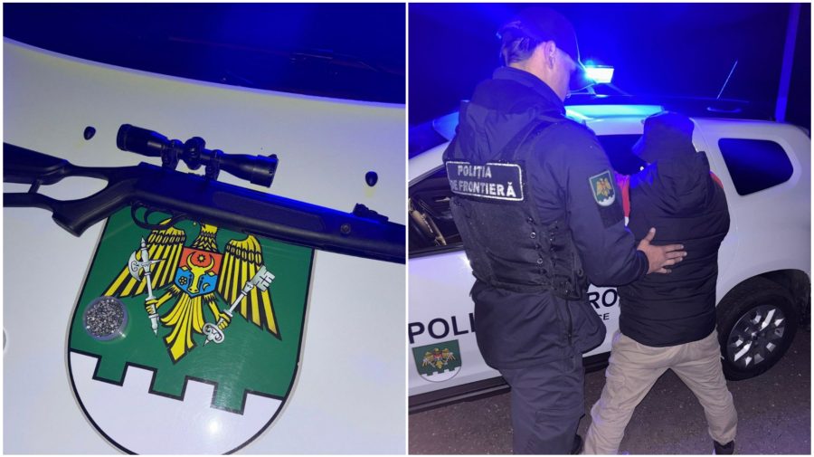 Braconaj stopat la Soroca: Un bărbat, reținut de Poliția de Frontieră cu armă ilegală