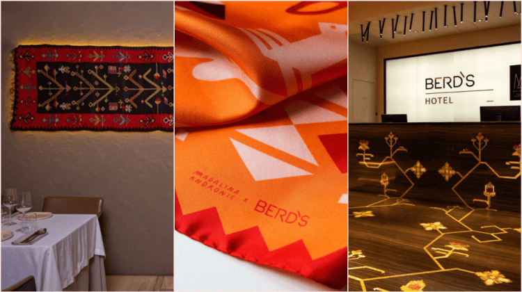 Eșarfa „Pomul Vieții” care poartă o mică istorie în ea! BERD’S Hotel își sărbătorește aniversarea de 10 ani cu stil