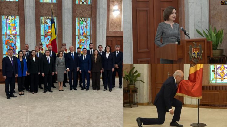 VIDEO Membrii noului Cabinet de miniștri, condus de Alexandru Munteanu, au depus jurământul la Președinție