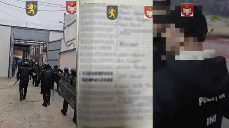 VIDEO Percheziții la Peniteniciarul nr.18: Deținuți strângeau bani pentru gruparea hoțului în lege „Kitaeț”