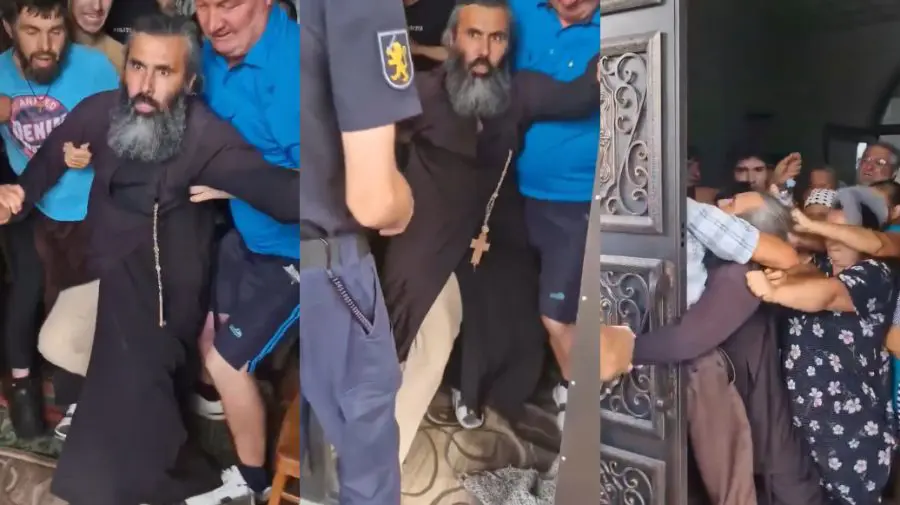 Scandalul de la Grinăuți, unde preotul și familia sa au fost agresate în biserică: 6 persoane, trimise în judecată