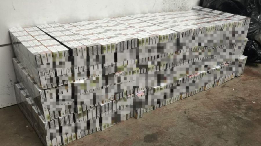 VIDEO Peste 120.000 de țigări confiscate! Trenul Chișinău-București, folosit de angajați CFM pentru contrabandă