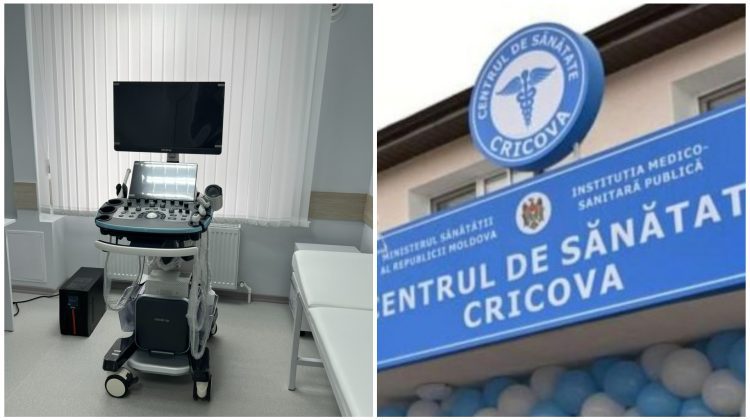 Pacienții din Cricova nu vor mai fi nevoiți să se deplaseze pentru ecografii: Centrul de Sănătate are propriul aparat
